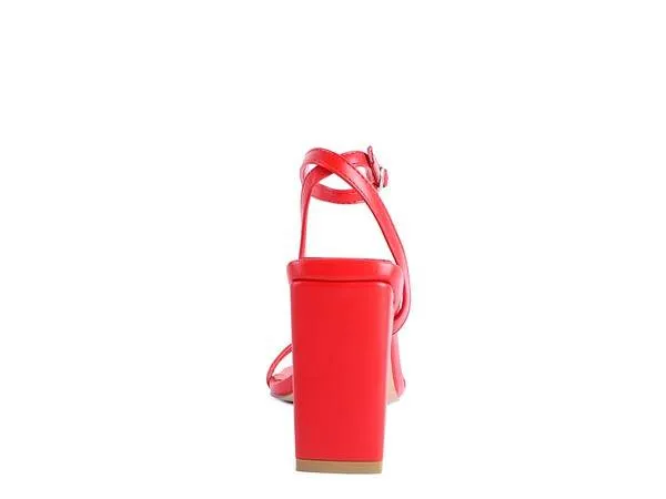 Rag & Co Block Heel Ankle Strap Sandals SH2503