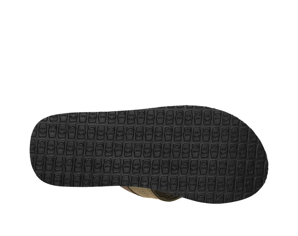 Sanuk Men's Ziggy Flip Flops - Tan 1116734