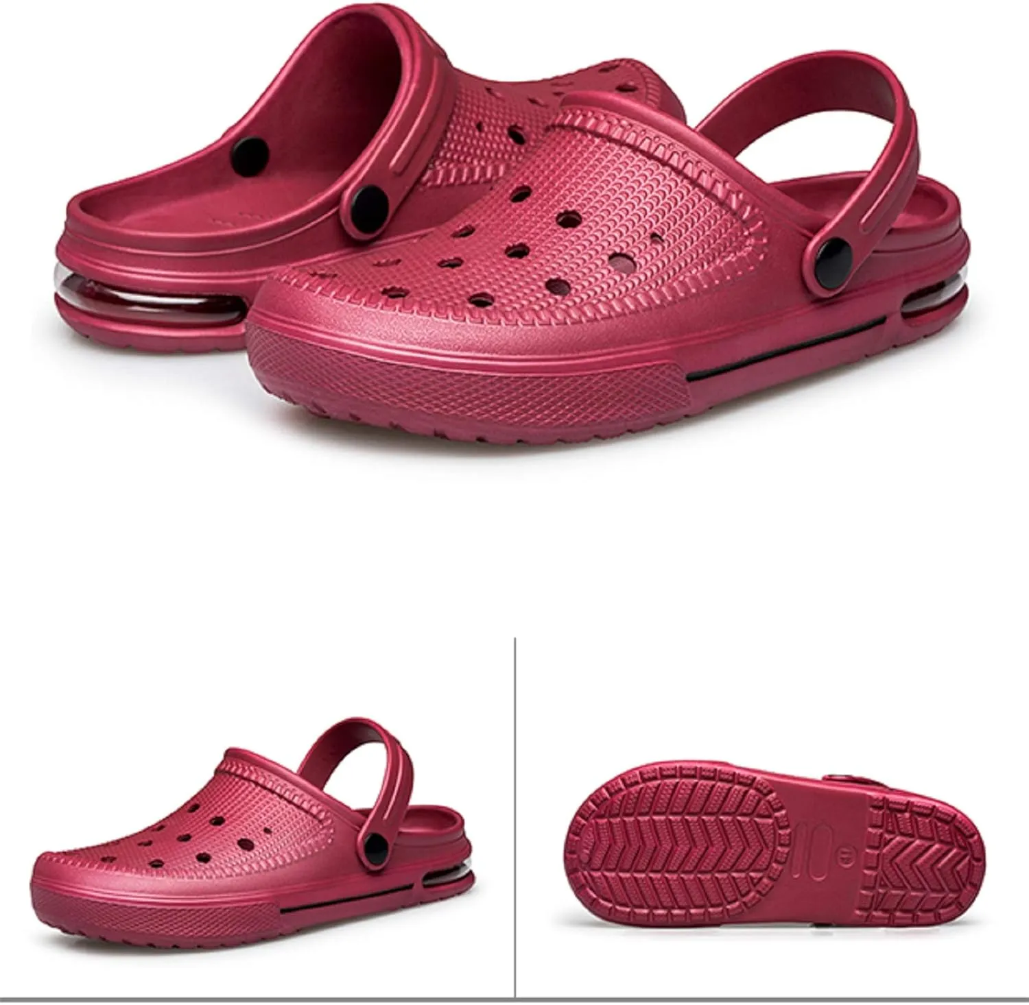 SILLENORTH Unisex Garden Clogs Water Shoes Beach Shoes Slippers Sandals Air Cushion Lightweight Comfortable