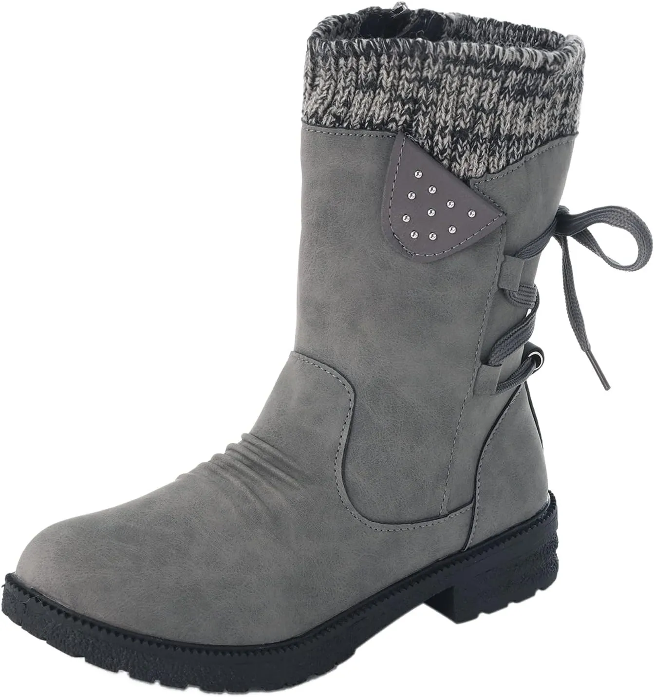 Snow Boot for Women with Zipper Winter Boots Women Waterproof Womens Winter Waterproof Boots Zapatos De Nieve Para Mujer Botas De Trabajo Antideslizantes Y Waterproof Para Mujer