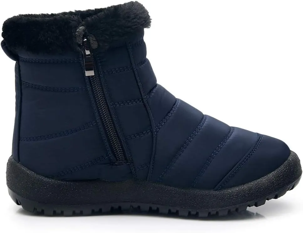 Snow Boots for Women Wide Botas Para El Fro De Mujer Faux Fur Boots Winter Boots for Women Brown Winter Boots for Women Leather Deals of The Day