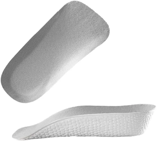 Startup brandone Orthopedic HighPadsT - Gel Shoe Inserts for Leg Length Difference | Pain Relief for Men & Women (Black) (3.5 CM-2Pairs,Gray)