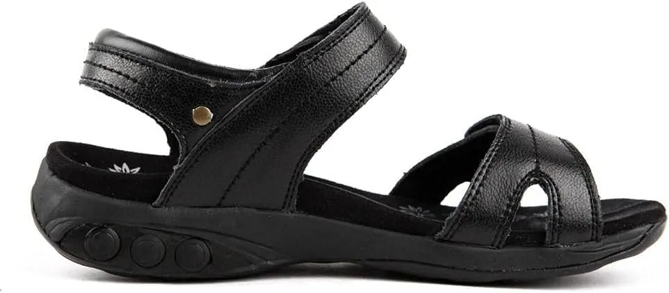 Therafit Shoe Women's Grace Leather Adjustable Walking Sandal