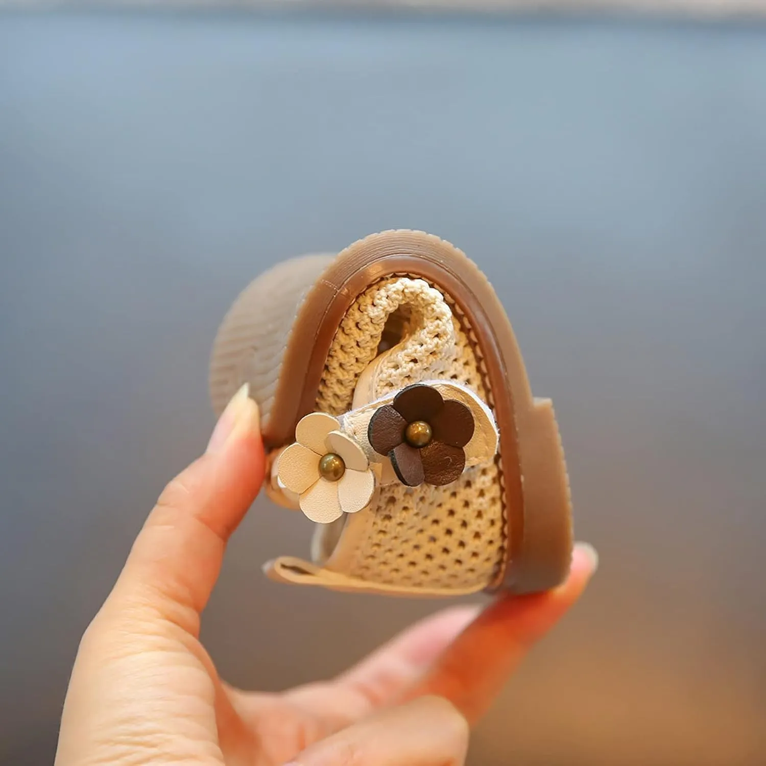 Toddler Kids Baby Girls Cute Light Weight First Walk Casual Shoes Toddler Sandals Size 5 Boy (Beige, 6 Infant)