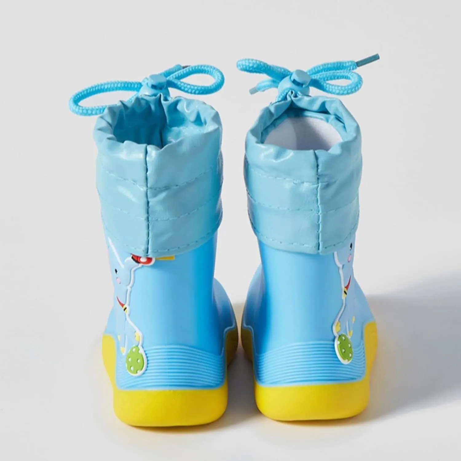 Toddler Rain Boots Kids Boys Girls Cute Cartoon Animals Waterproof Winter Summer Rainy Outdoor Anti-Slip Water Shoes