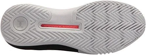 Under Armour Men's Drive 4 Low Basketball Shoe, Black (005)/Glacier Gray, 9