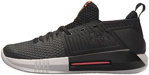 Under Armour Men's Drive 4 Low Basketball Shoe, Black (005)/Glacier Gray, 9