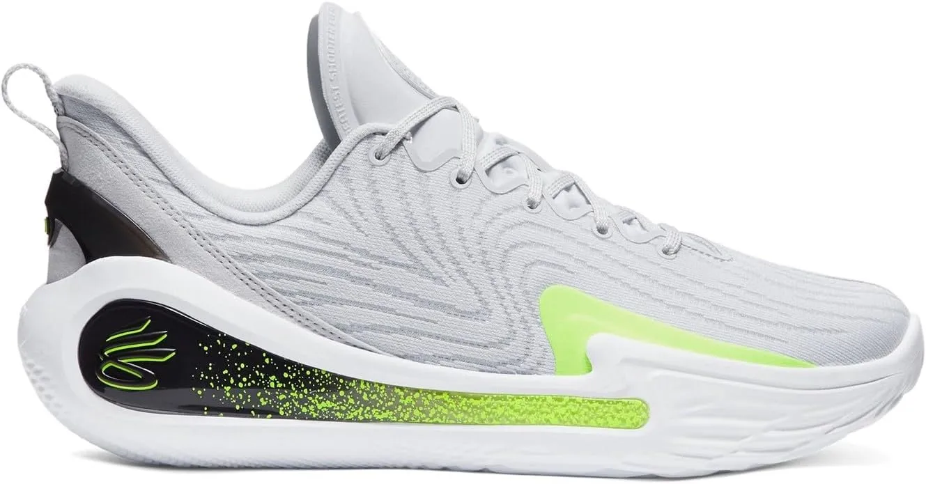Under Armour Unisex Curry 12 'Gravity' Basketball Shoes - Anti-Gravity Grip 11/12.5 Grey Black White