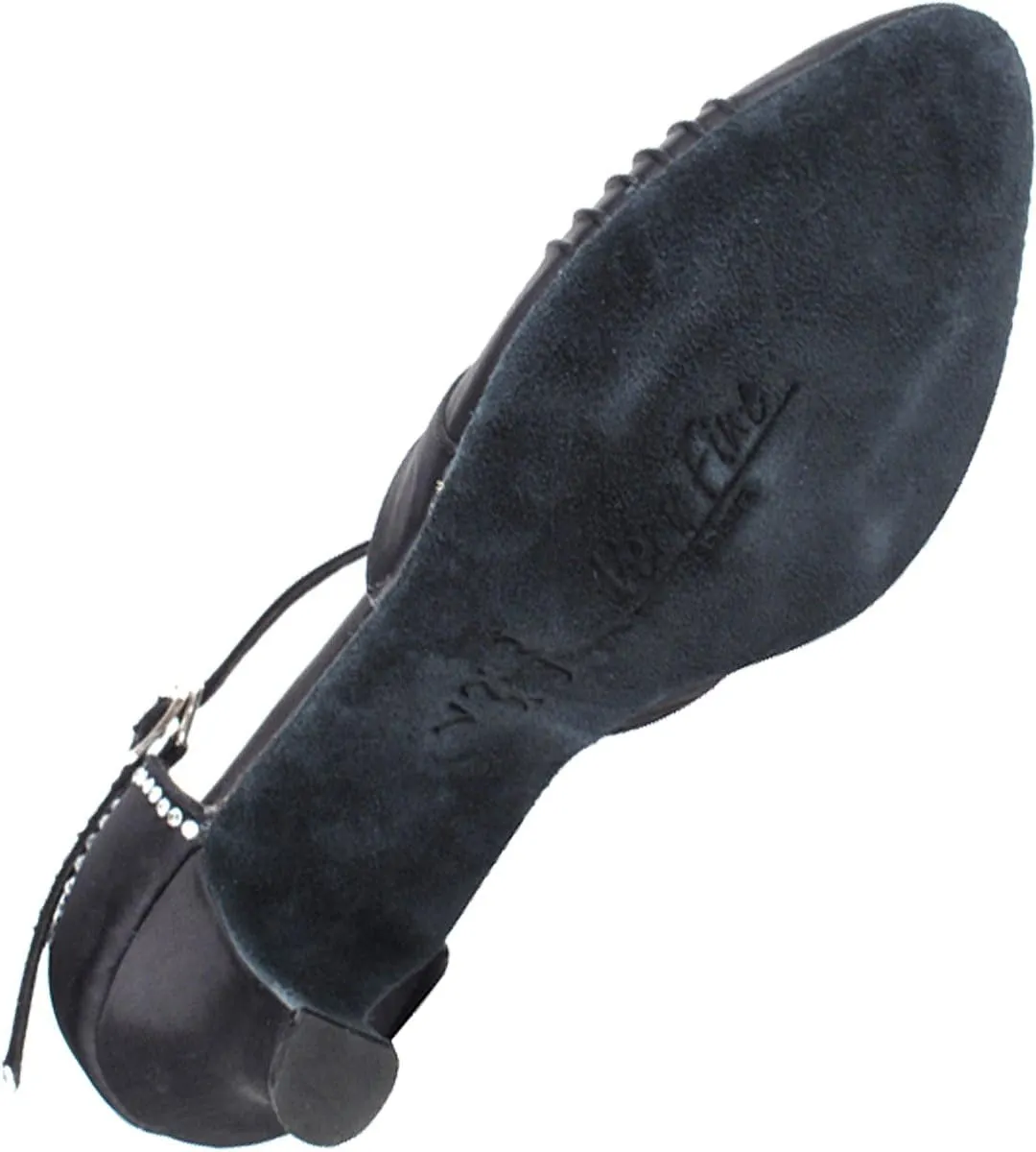 Very Fine Salsa Ballroom Tango Latin Dance Shoes 1397 Bundle with Dance Shoe Wire Brush 2.5" Heel