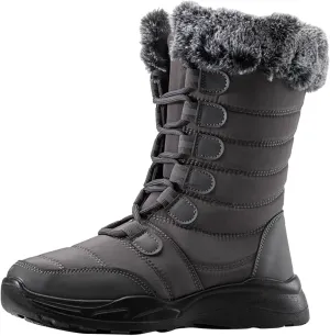 Waterproof Snow Boots for Women Insulated Snow Boot Women Low Waterproof Winter Boots Woman Woman Wide Calf Winter Boots Botas Largas De Invierno Para Mujer Con TacN