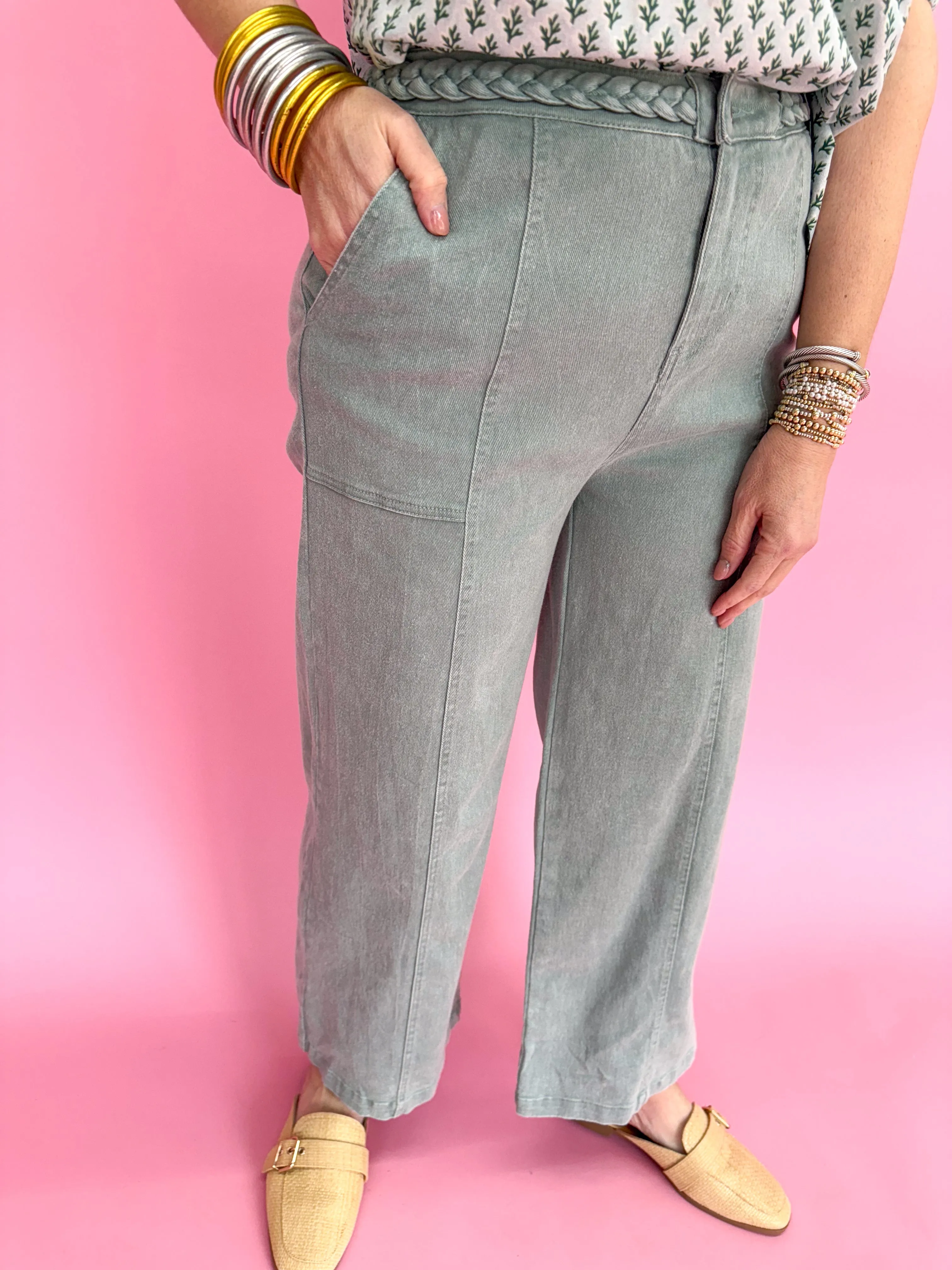 Willow Wisp Pants - Seafoam