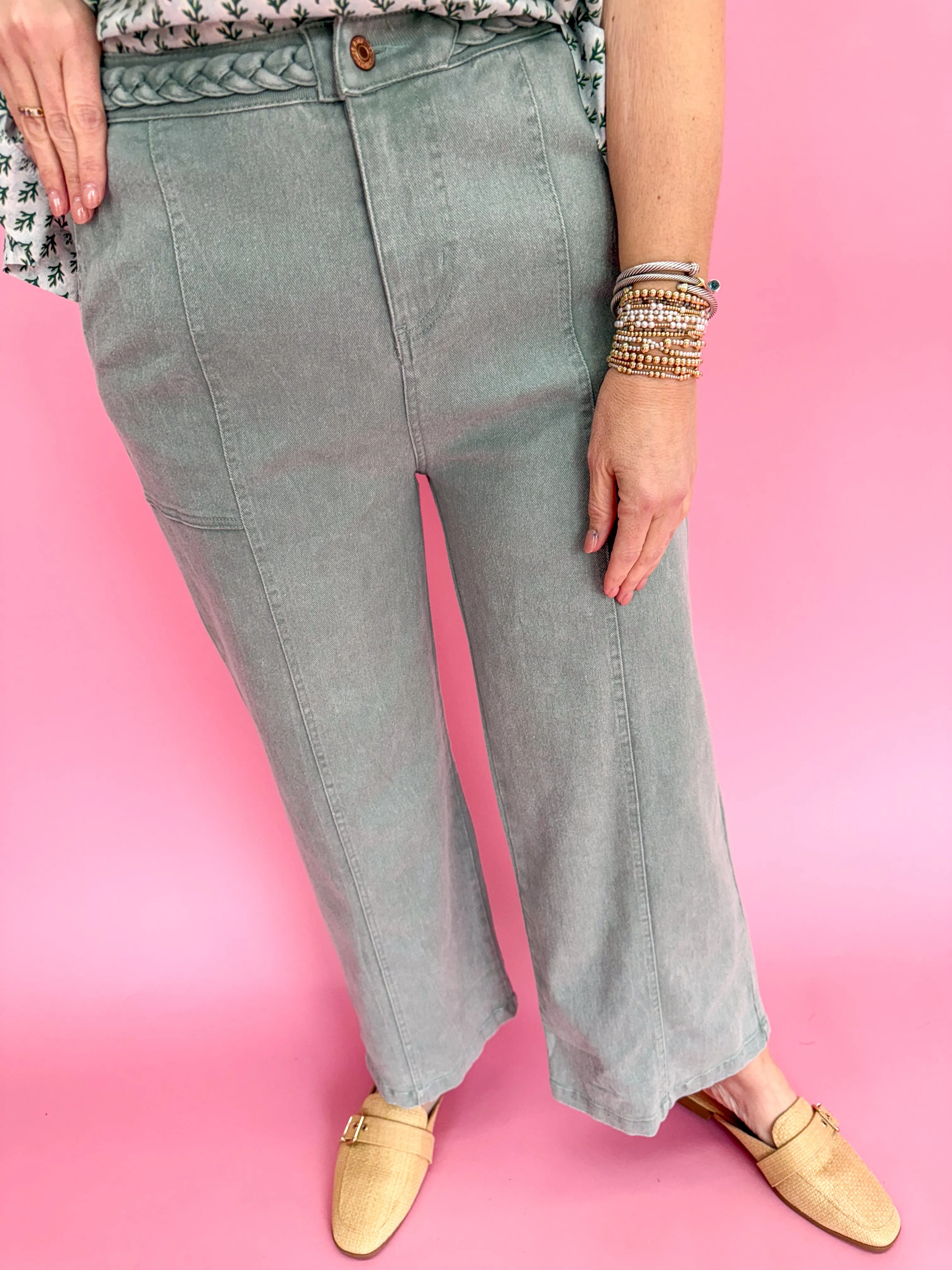 Willow Wisp Pants - Seafoam