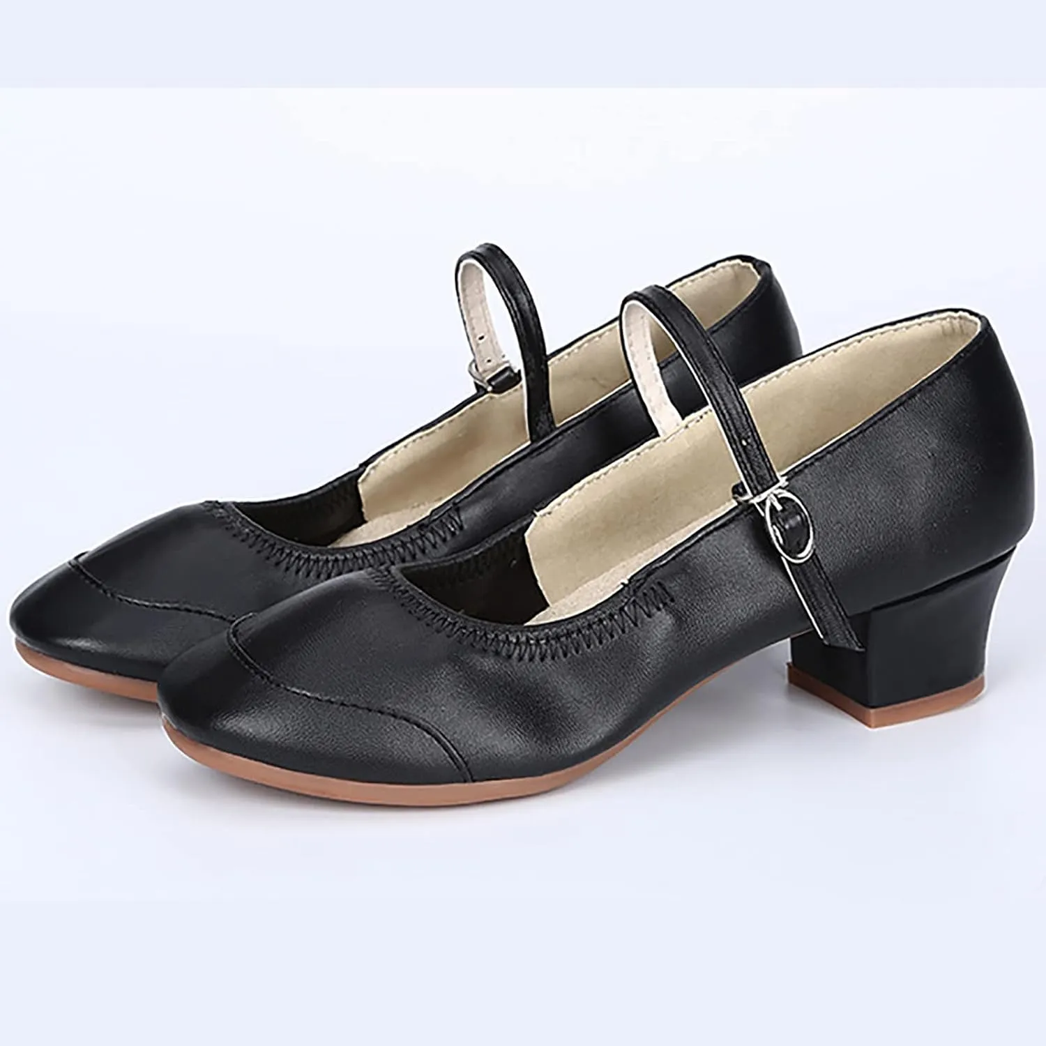Women's Dance Heels Glitter Salsa Ballroom Shoes Latin Tango Waltz Swing Dance Shoe Dancing Shoes Sandals