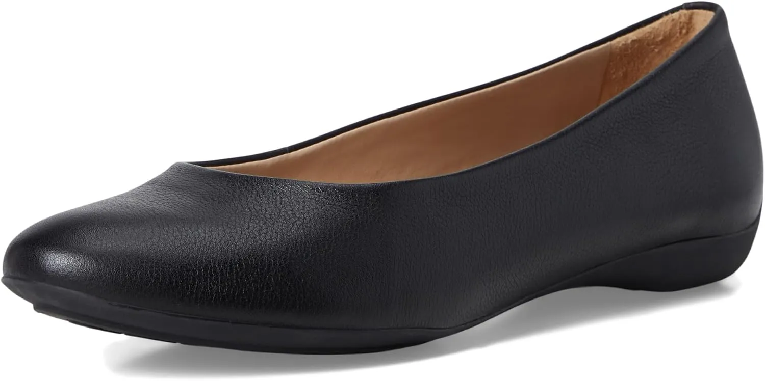 Women's Genuine Leather Comfort Slip on Ballet Flats