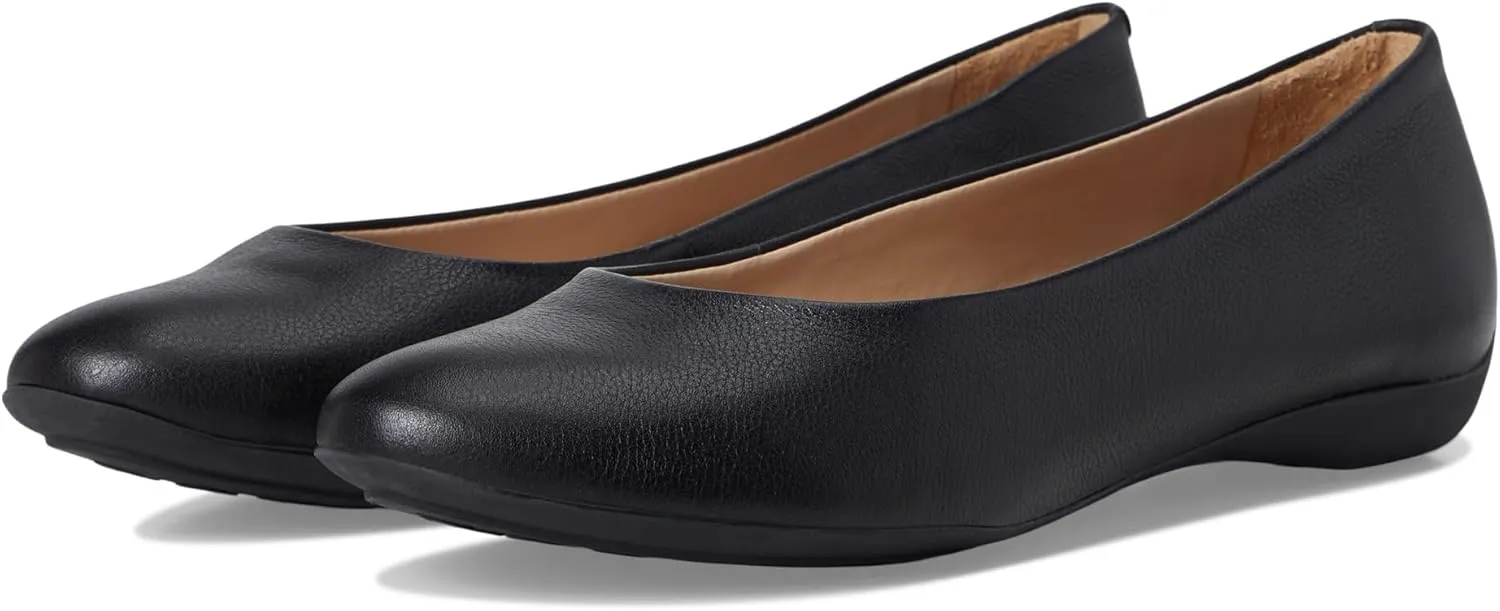 Women's Genuine Leather Comfort Slip on Ballet Flats