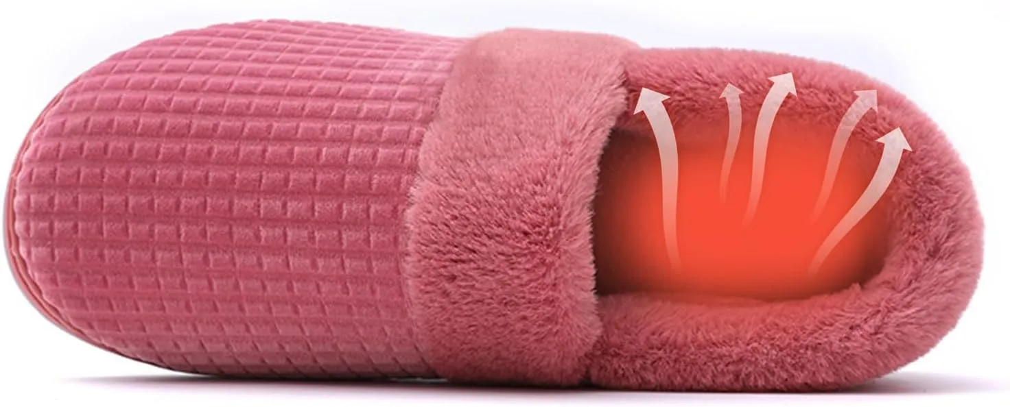 Womens House Shoes Slippers Indoor Outdoor with Arch Support Mens Bedroom Slippers Supportive House Slippers Christmas Slippers for Family Santa Artificial Christmas Tree Gifts for Wife 2023