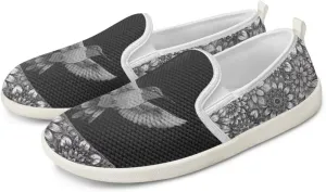Women's Hummingbird Outdoor Loafer Wedding Shoes Dress Flats Leisure Loafers Slip-On Walking Shoes