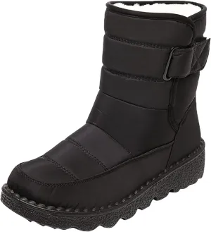 Women's Snow Boots Wide Width Snow Boots for Women 8.5 Wide Winter Boots Women Size 8 Knee High Waterproof Slip on Boots for Women Tall Winter Boot for Women Lightweight