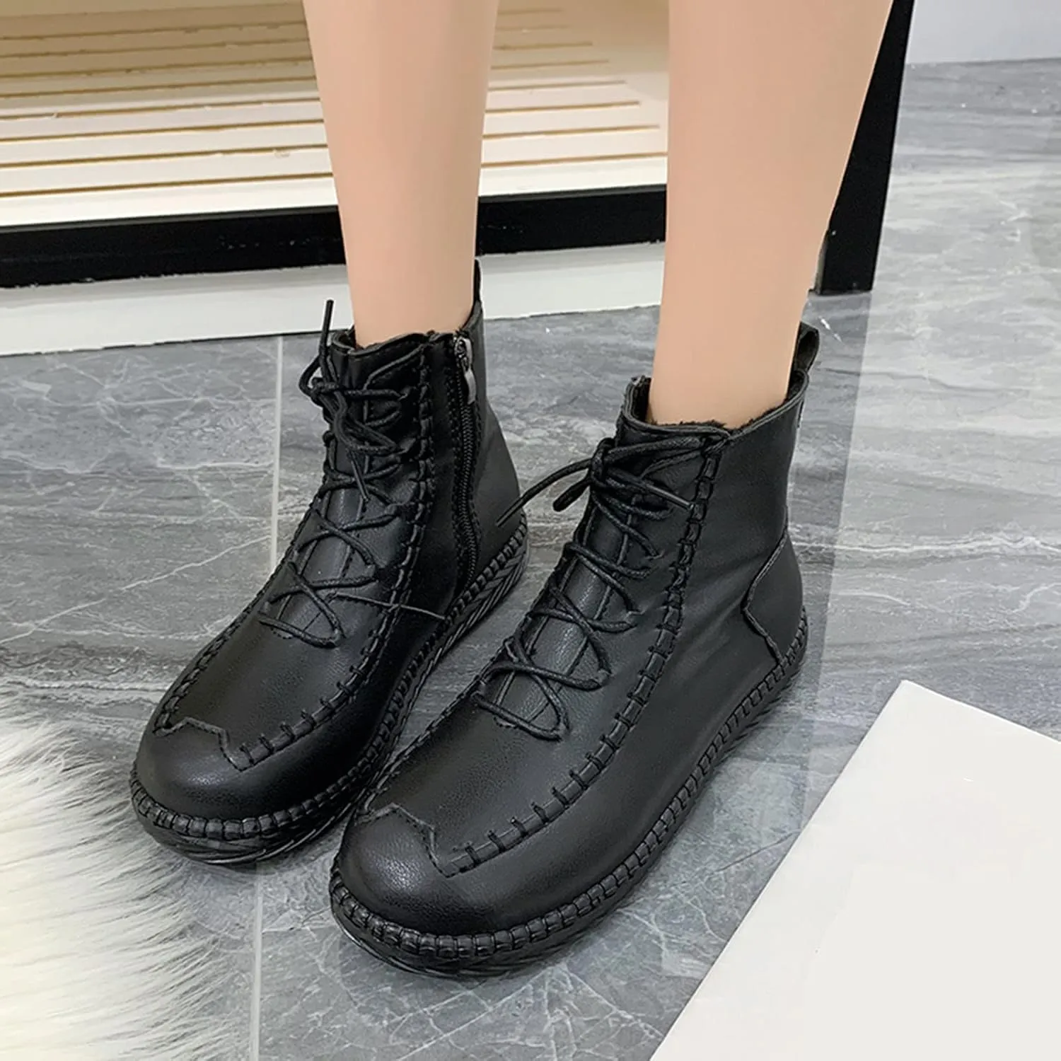Womens Waterproof Snow Boots Size 11 10 Wide Snow Boots for Woman Wide Width Winter Boots for Women Plus Size Womens Duck Boots Waterproof Size 11 Botas De Nieve Para Mujer Waterproof