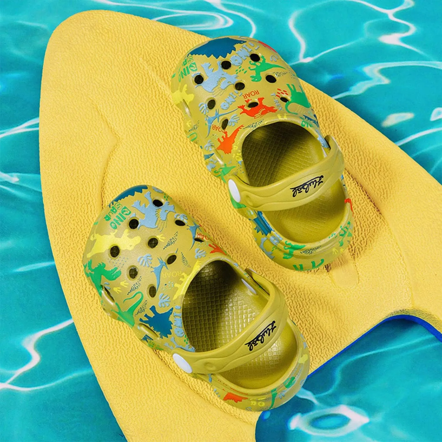 YUKTOPA Kids Clogs Shoes Boys Girls Non Slip Garden Shoes Water Shower Beach Pool Slides Sandals